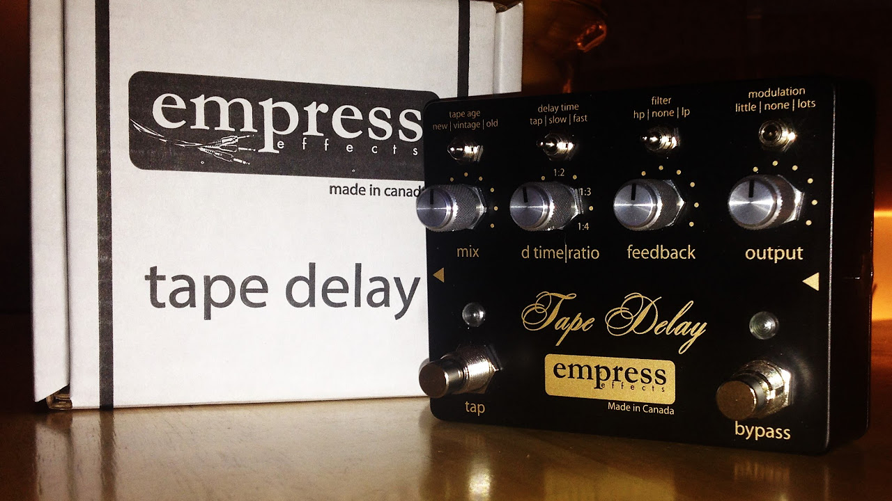 Empress Tape Delay Demo And Review - YouTube