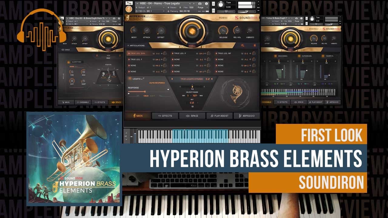 First Look: Hyperion Brass Elements by Soundiron - YouTube