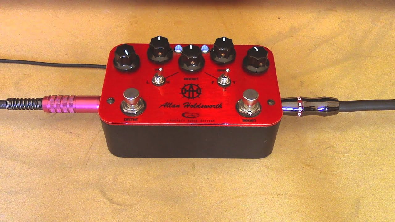 J. Rockett Audio Designs Allan Holdsworth Overdrive / Boost - YouTube