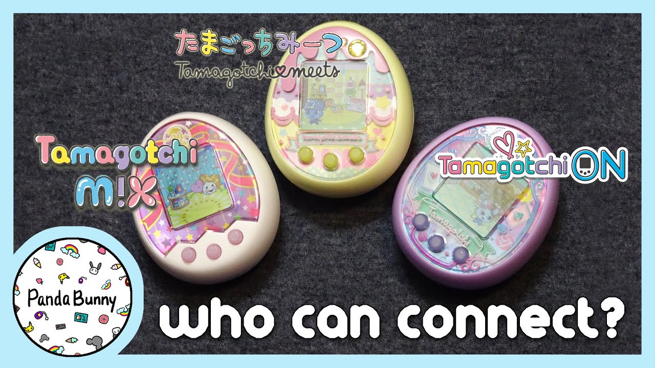 The Tamagotchi M!x, Meets & On - who's compatible? | PandaBunny