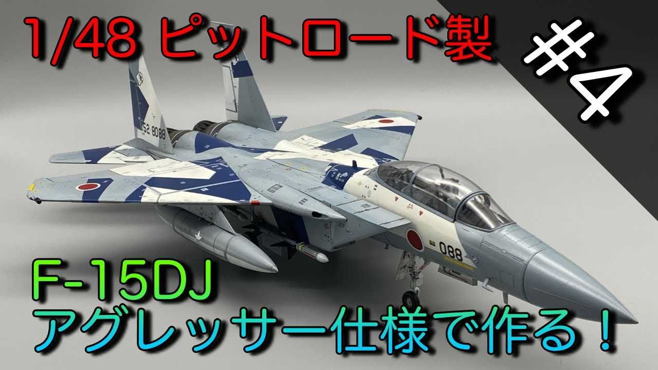 Vol. 3 Pit Road 1/48 F-15DJ Aggressor Spec Build! [Main Body