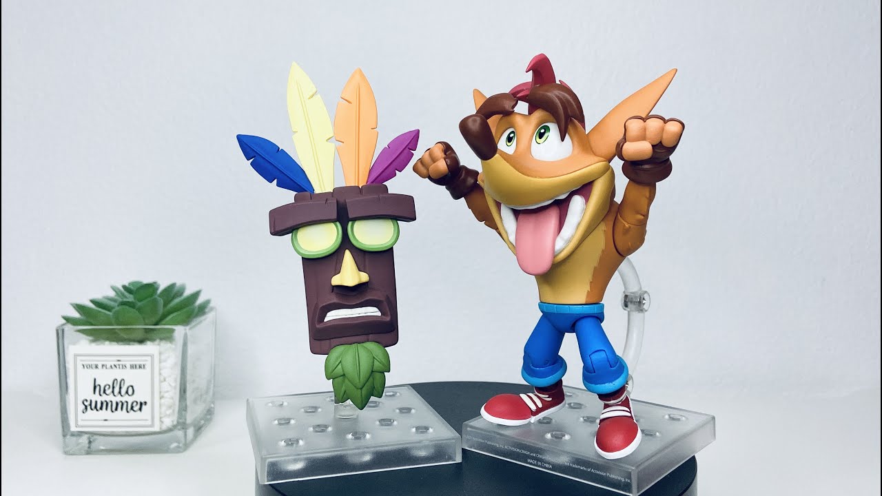 Nendoroid 1501 Crash Bandicoot Figure - YouTube