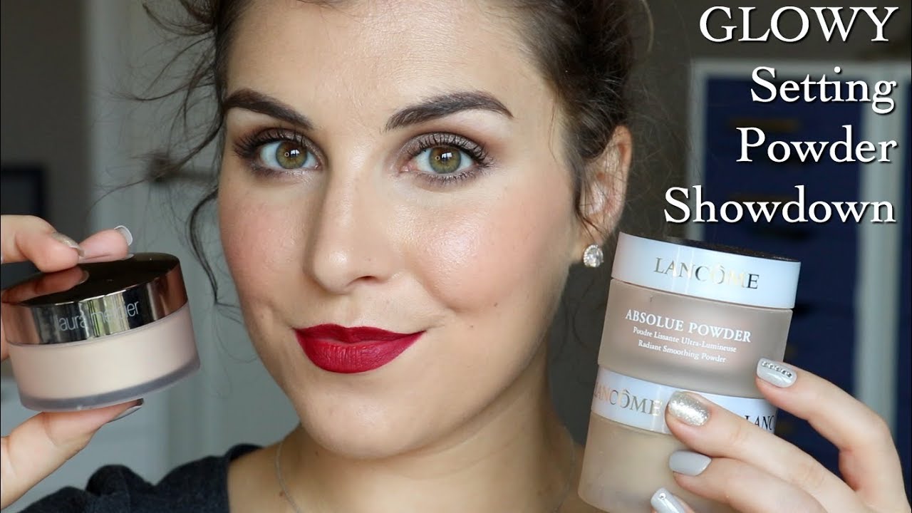 Laura Mercier Loose Glow Powder Review (vs. Lancôme Absolue Powder