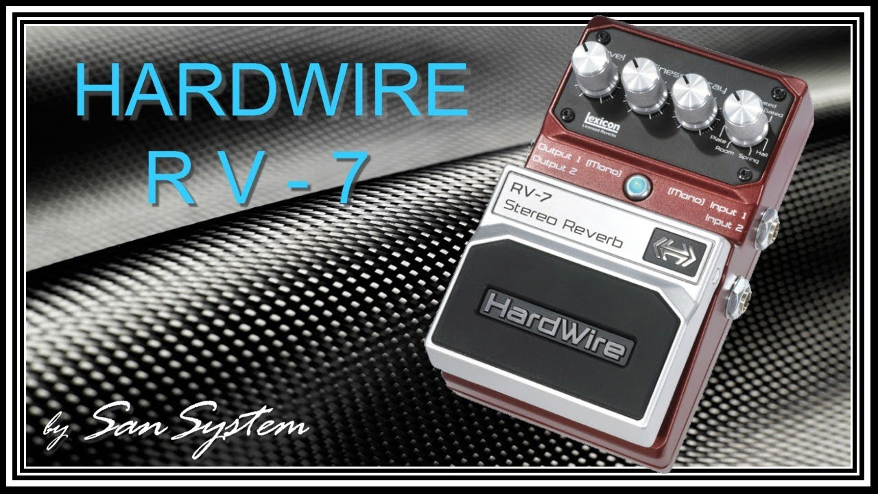The Digitech Hardwire RV-7: a shoegazer's delight! - YouTube