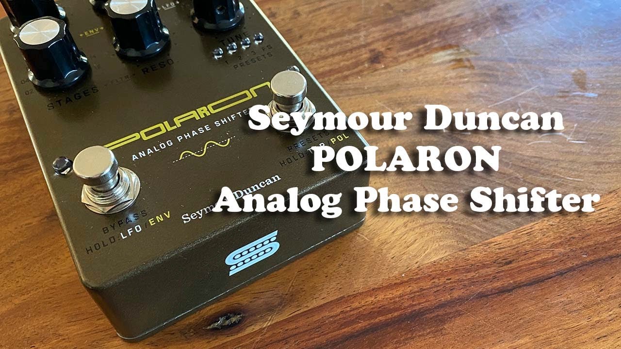 Seymour Duncan: POLARON Analog Phase Shifter - YouTube