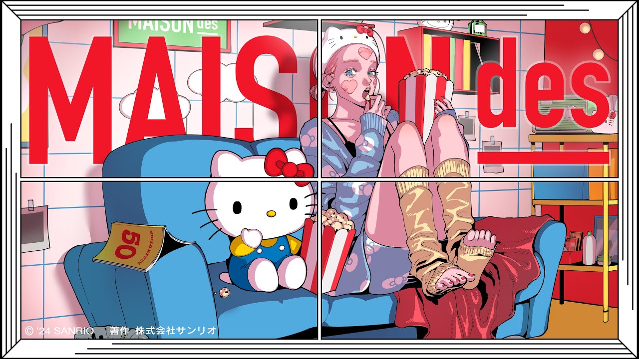 1101】[feat. Hello Kitty, Narumiya, Sasuke Haraguchi] Popcorn