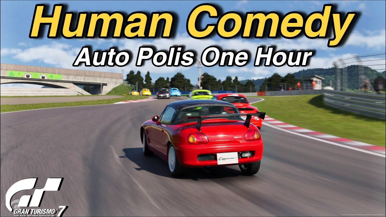 Gran Turismo 7: Human Comedy Auto Polis Circuit (Guide) - YouTube