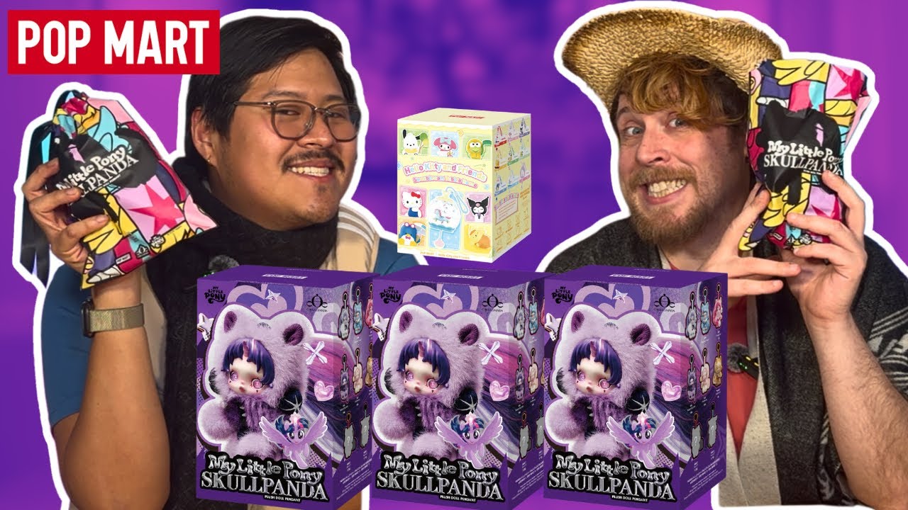 FIGHTING with POP MART 🤬 My Little Pony x SKULLPANDA + TEA