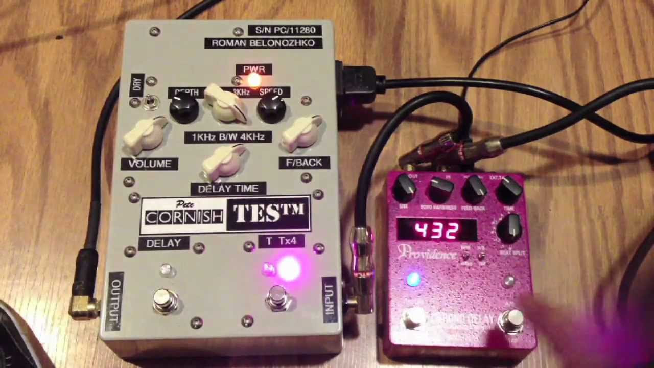 Providence Chrono Delay DLY-4 - YouTube