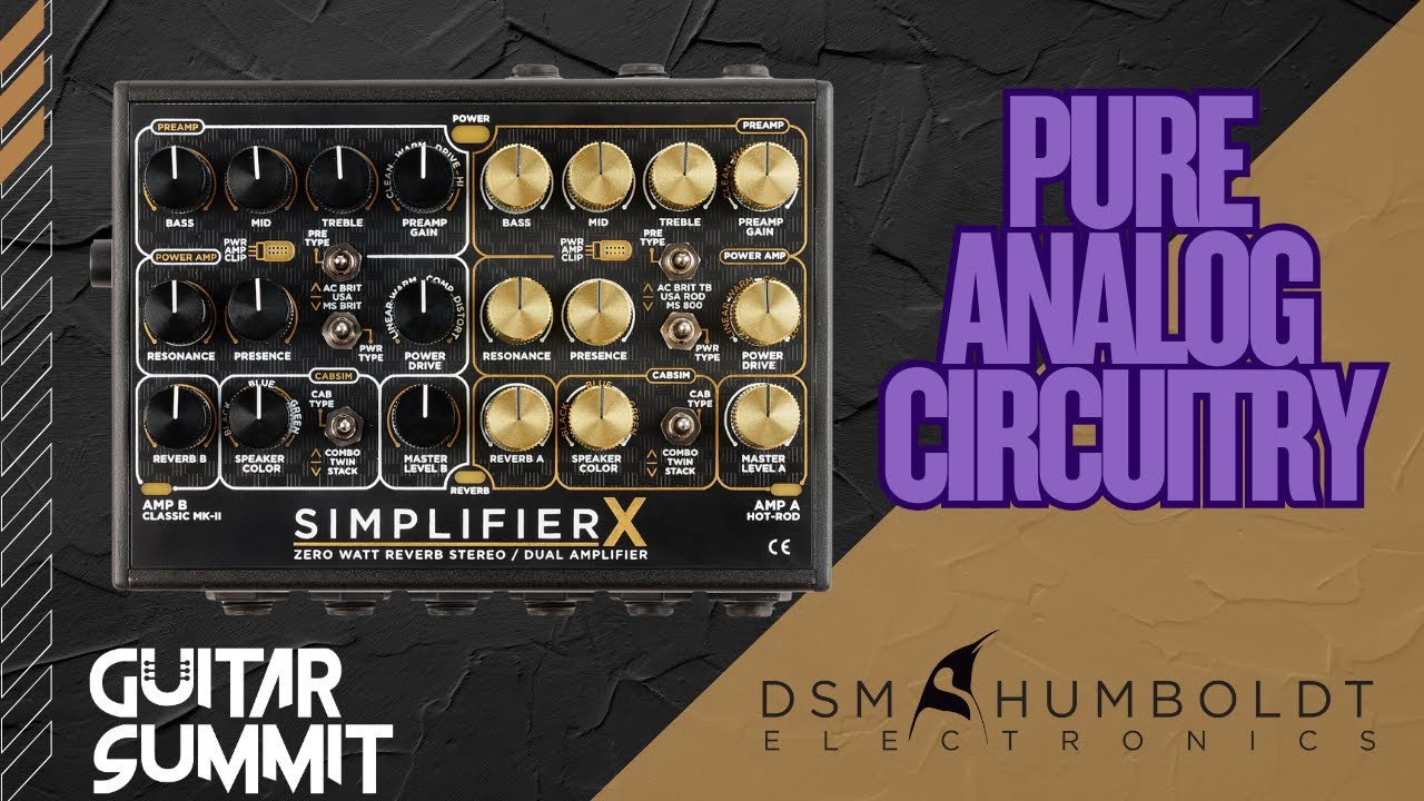 Guitar Summit 2025: DSM Humboldt line-up and a mysterious new
