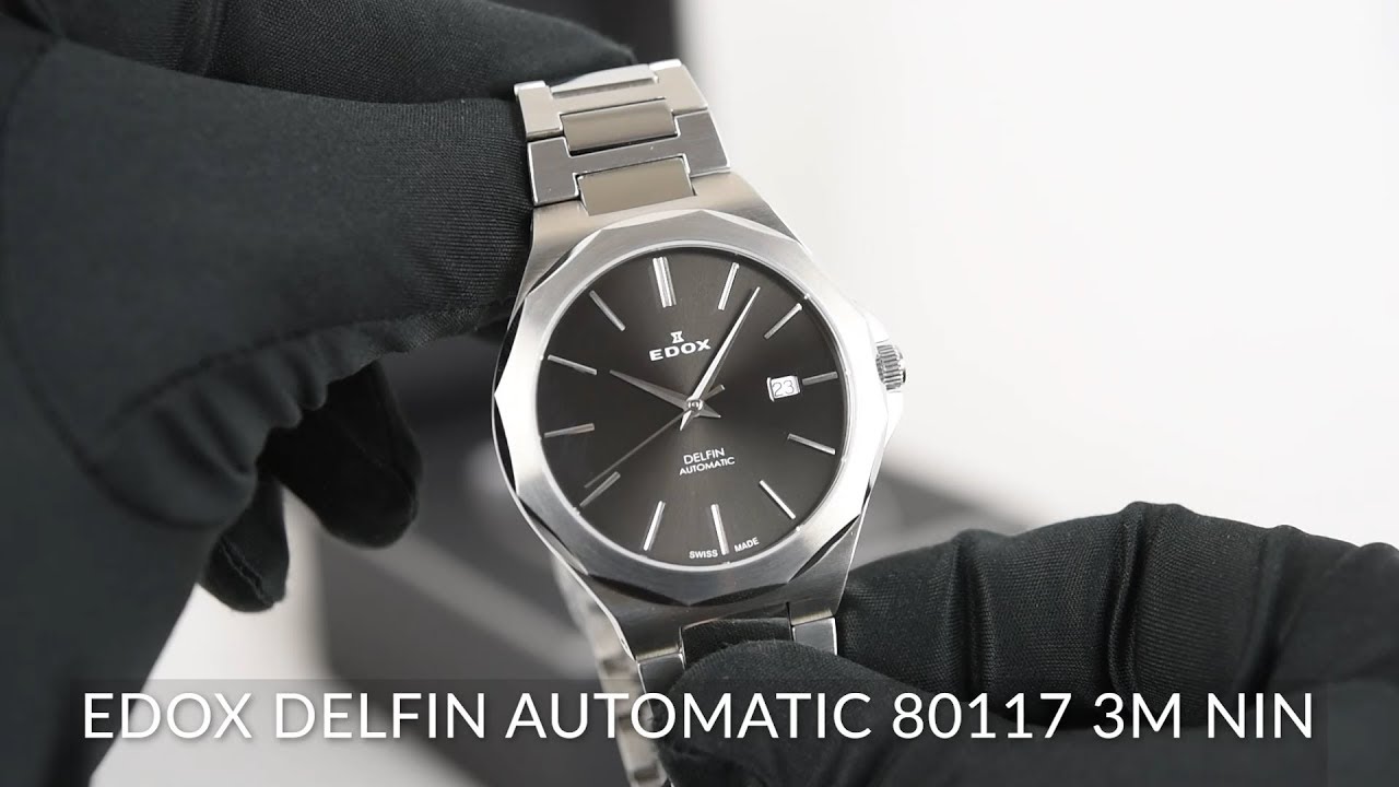 Edox Delfin Automatic 80117 3M NIN - YouTube
