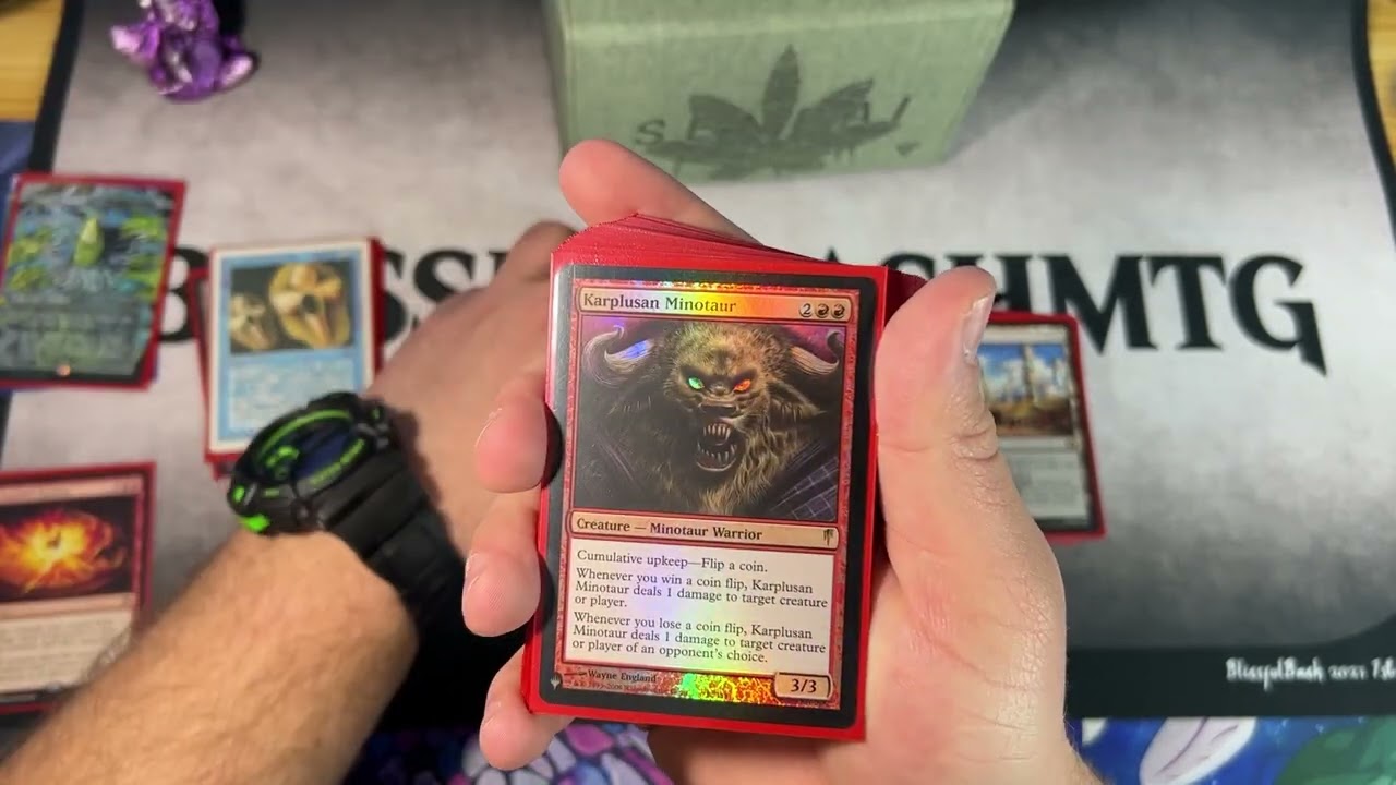 Upgraded Heads I Win, Tails you lose commander deck #mtg