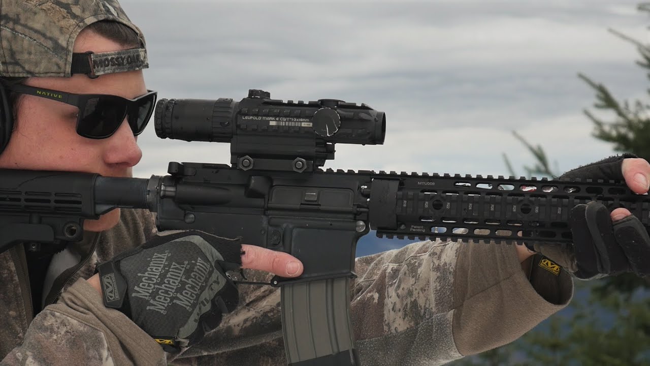 A GWOT-era Classic: The Leupold Mark 4 CQ/T - YouTube