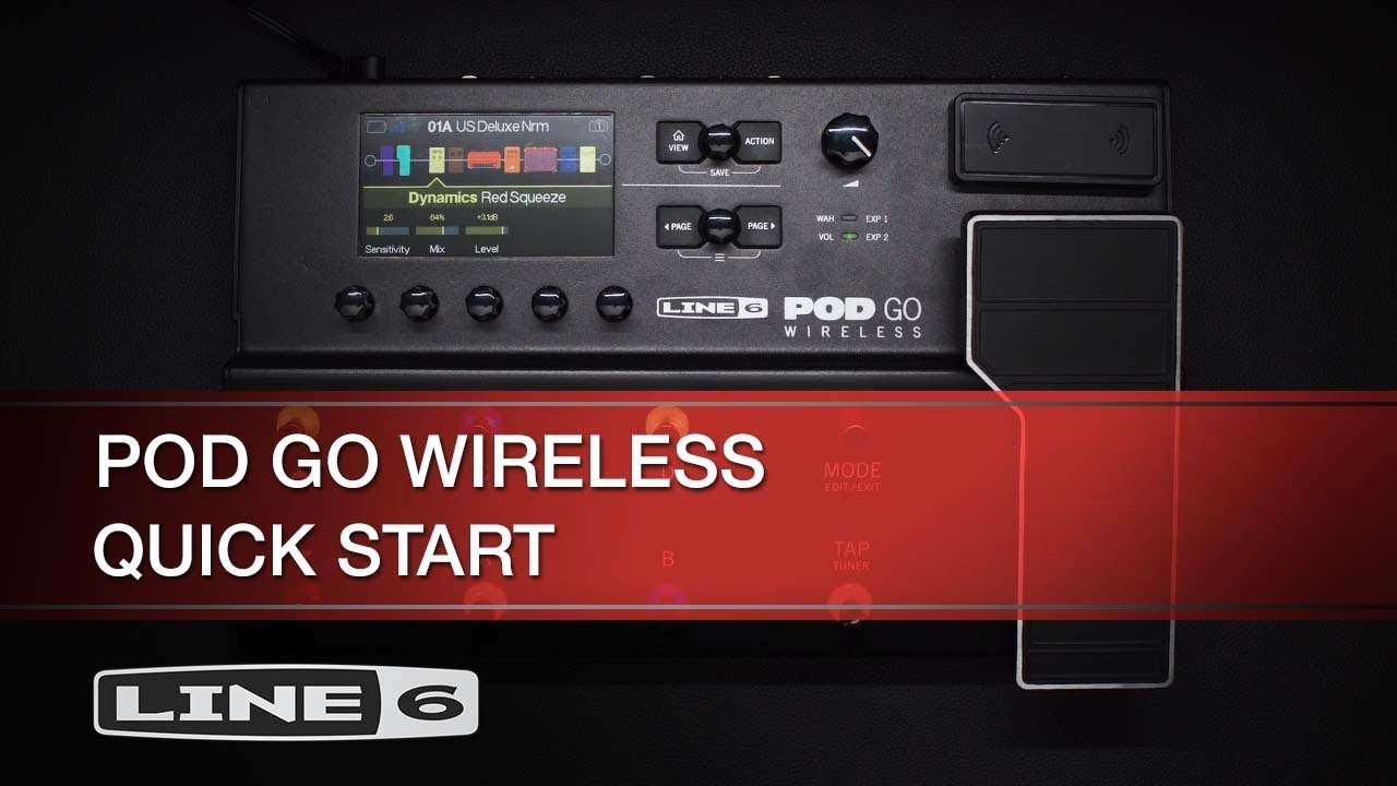 POD Go Wireless Quick Start Tutorial | Line 6 - YouTube