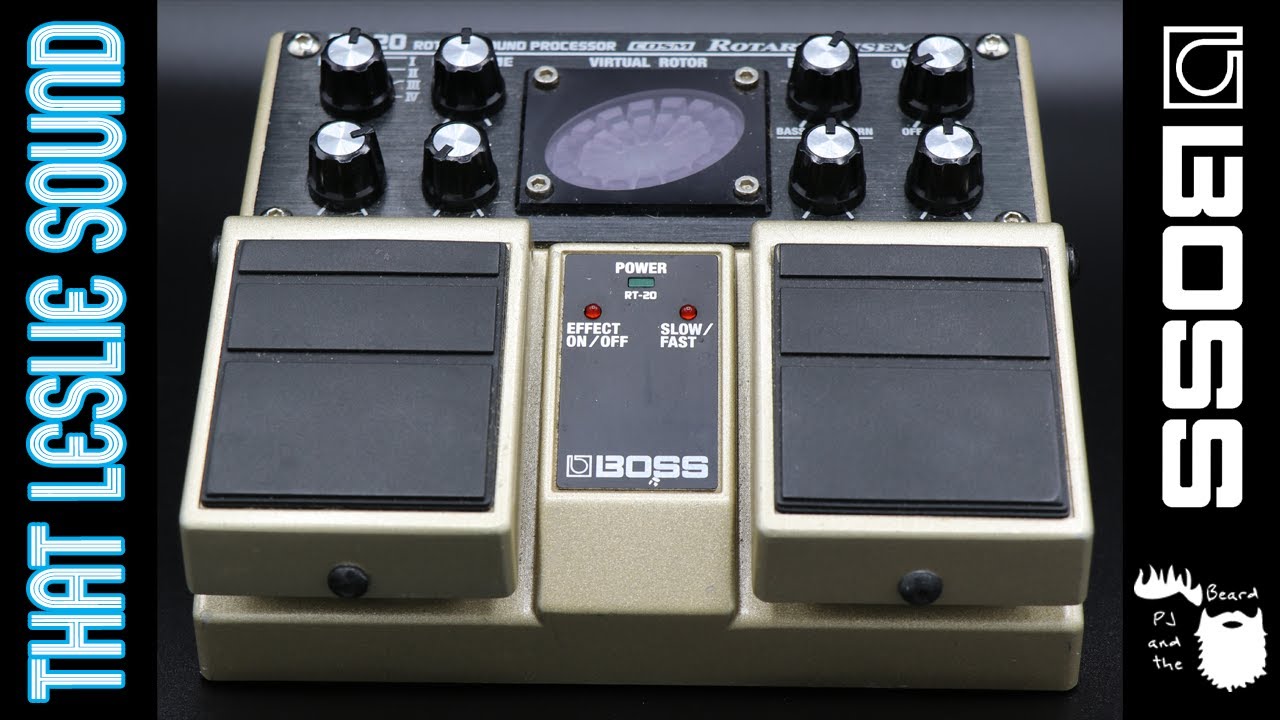 The RT-20 Rotary Ensemble by Boss - That Leslie Sound Series - YouTube