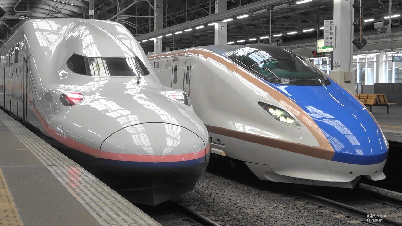上越新幹線 引退迫るE4系ラストランラッピング(新潟駅) Joetsu