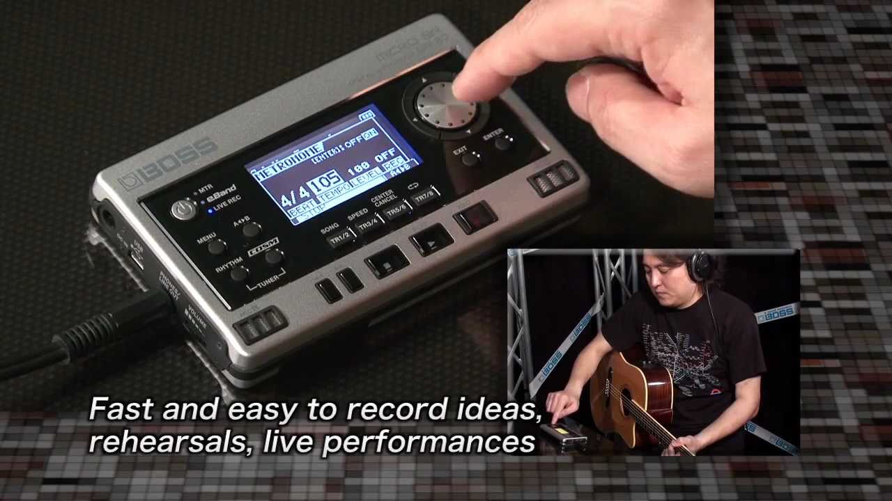 MICRO BR BR-80 Digital Recorder Introduction - YouTube