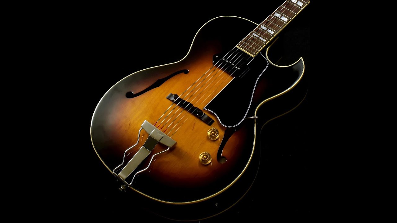 Westville Archtop tribute AT105 classic P90 late'50 es 175 clone