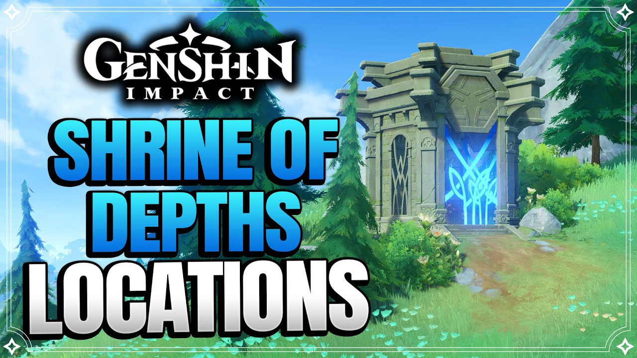 All Fontaine Hydro Shrine Of Depths Locations Part 3 + How to get