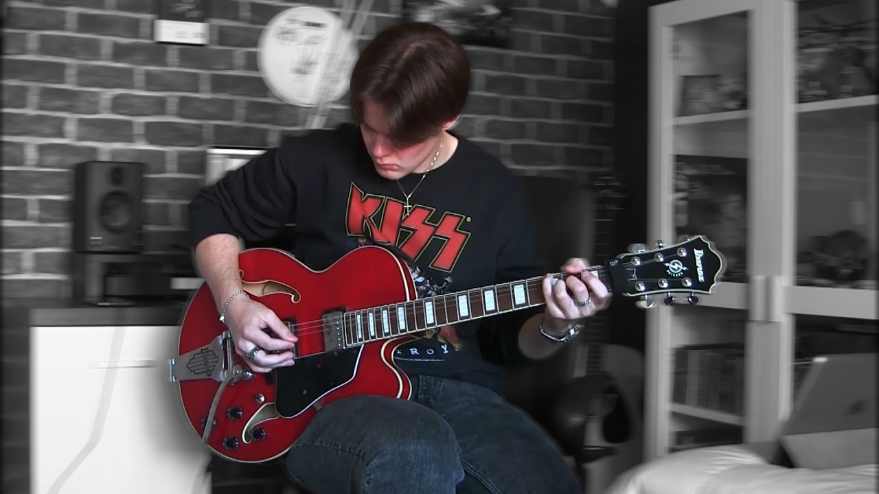 a new acquaintance | Ibanez Artcore AFS75T - YouTube