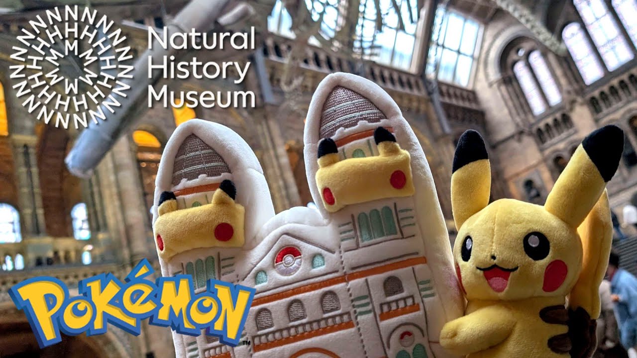 Pokémon x Natural History Museum - First Look Walkthrough - YouTube