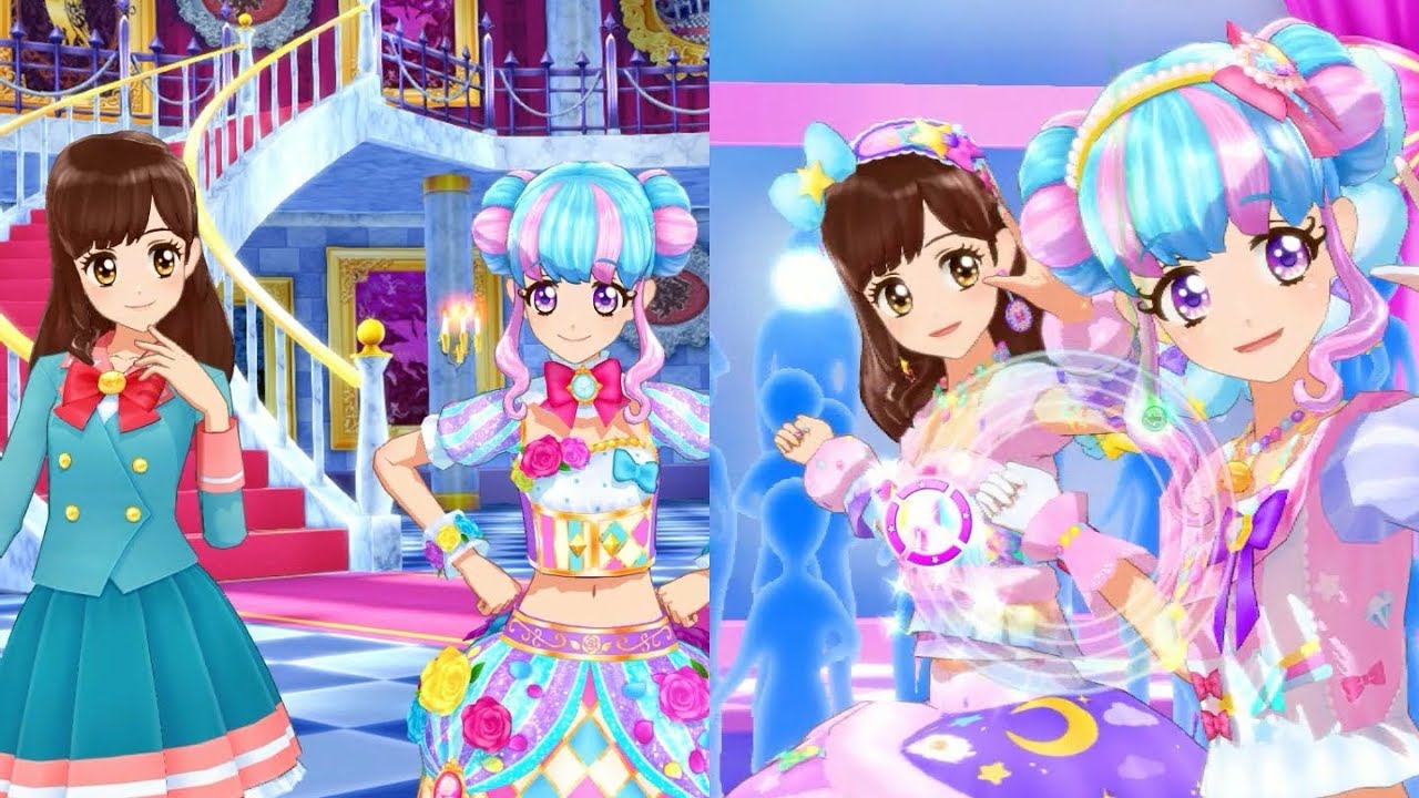 アイカツオンパレード！】フルコーデカードモード 1-5 花園きらら_