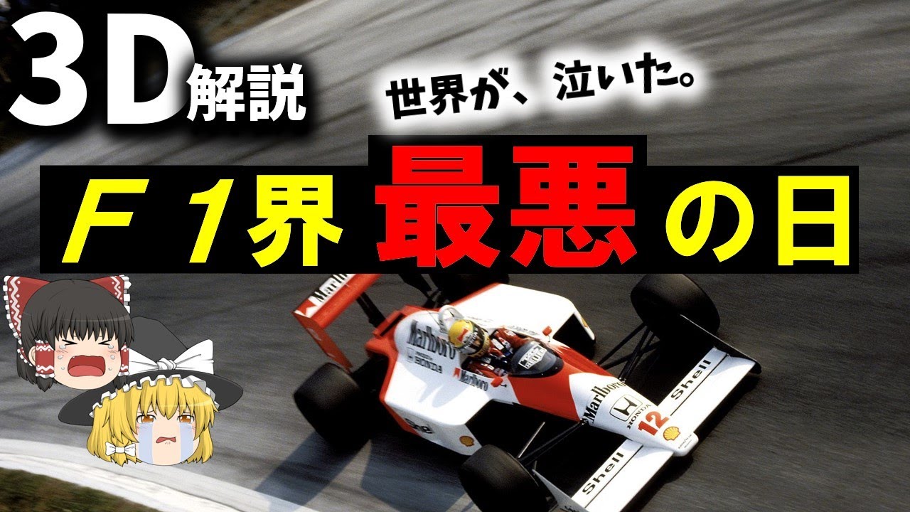 3D animation】Ayrton Senna and the 1994 F1 San Marino Grand Prix