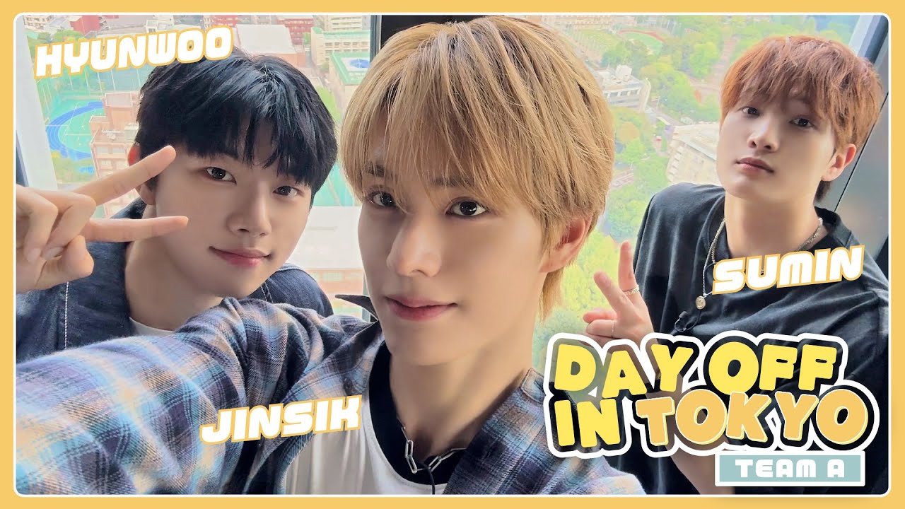 xikers DAY OFF IN TOKYO TEAM A (SUMIN, JINSIK, HYUNWOO)【WOWOW