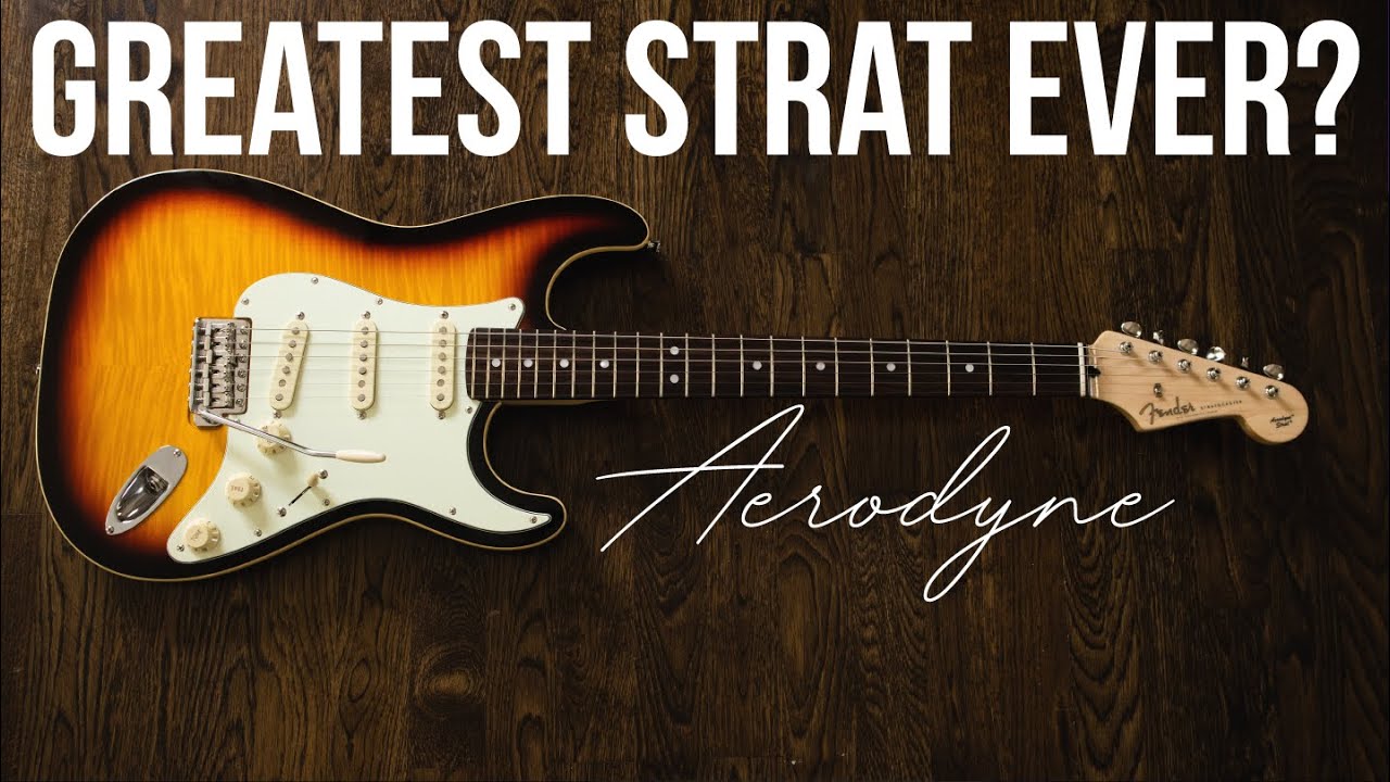 Unboxing A Limited Edition Fender Aerodyne Stratocaster | Is This