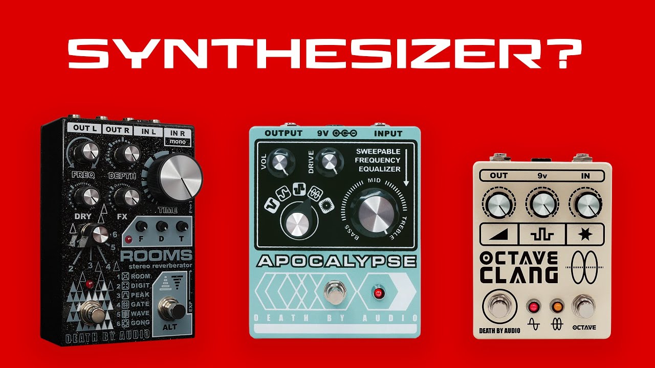 Death By Audio Apocalypse Fuzz, Octave Clang and Rooms with