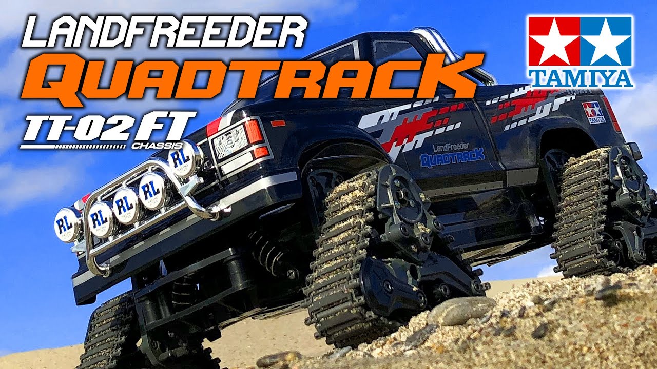 TAMIYA 1/10 R/C LANDFREEDER QUADTRACK (TT-02FT CHASSIS) タミヤ
