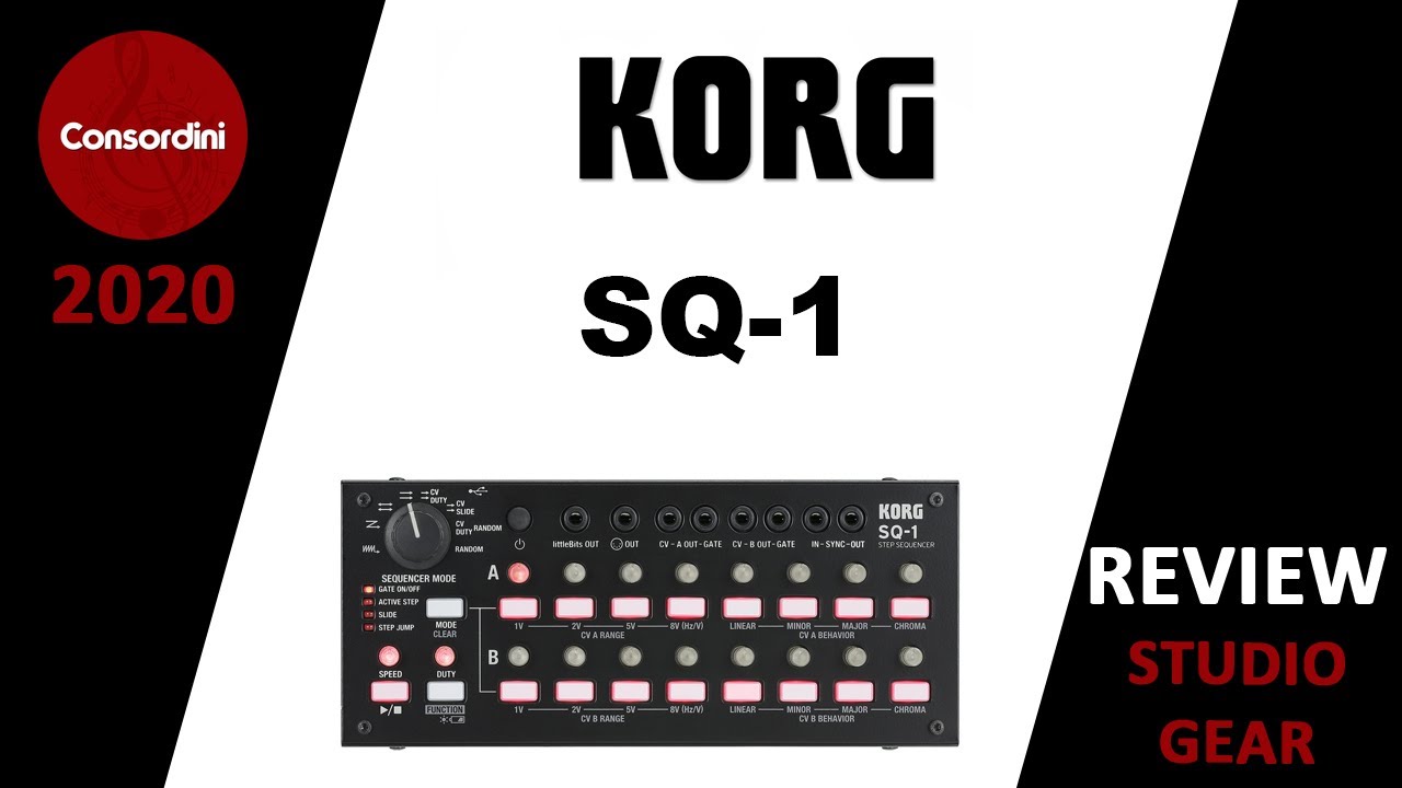 Korg SQ-1 - Introduction, Demo & Review - YouTube
