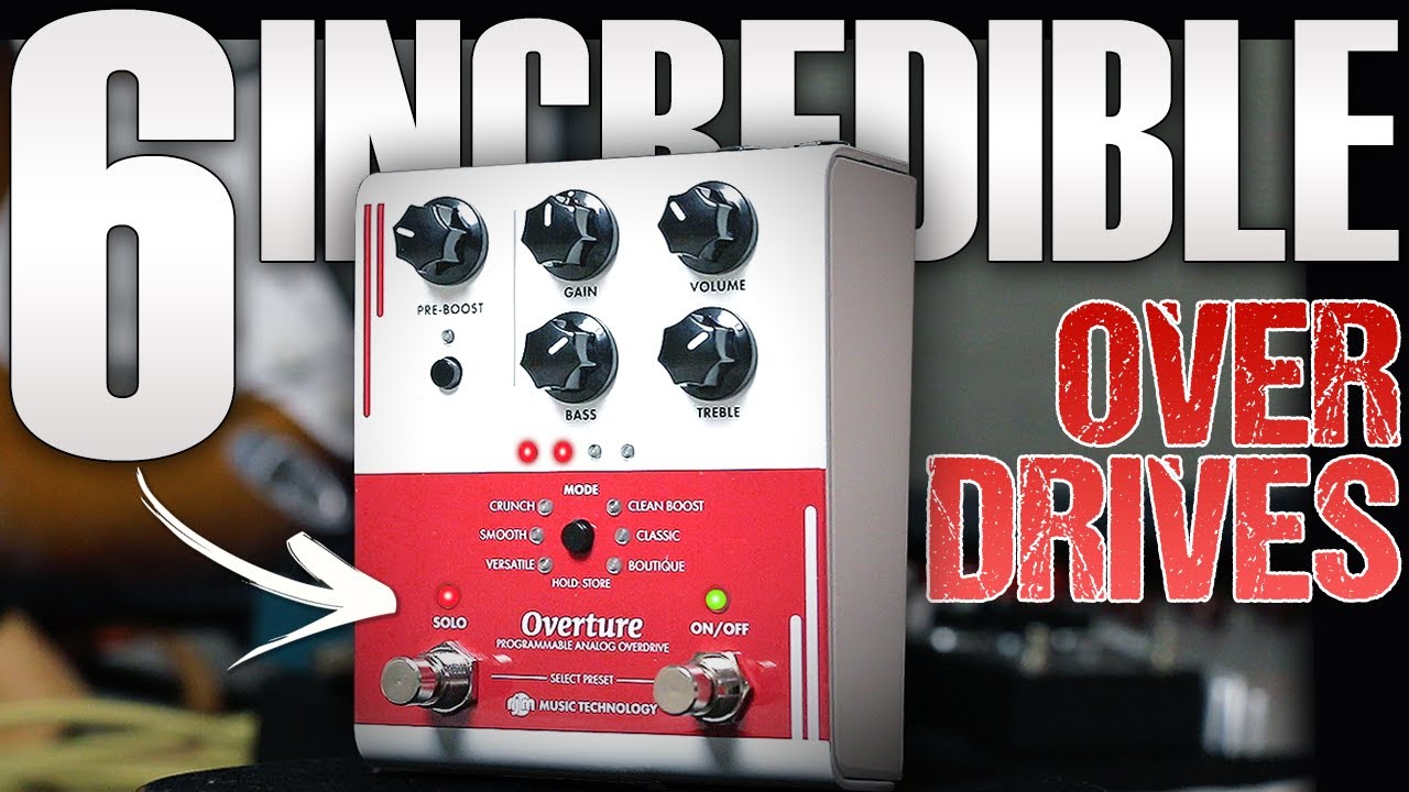6 Amazing Classic Overdrives in One Pedal! The RJM Overture - YouTube