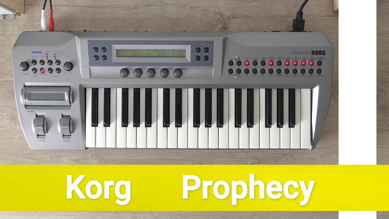 Korg Prophecy - YouTube