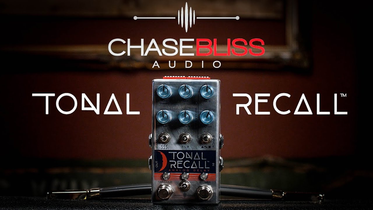 Chase Bliss Audio Tonal Recall Analog Delay Pedal | CME Gear Demo