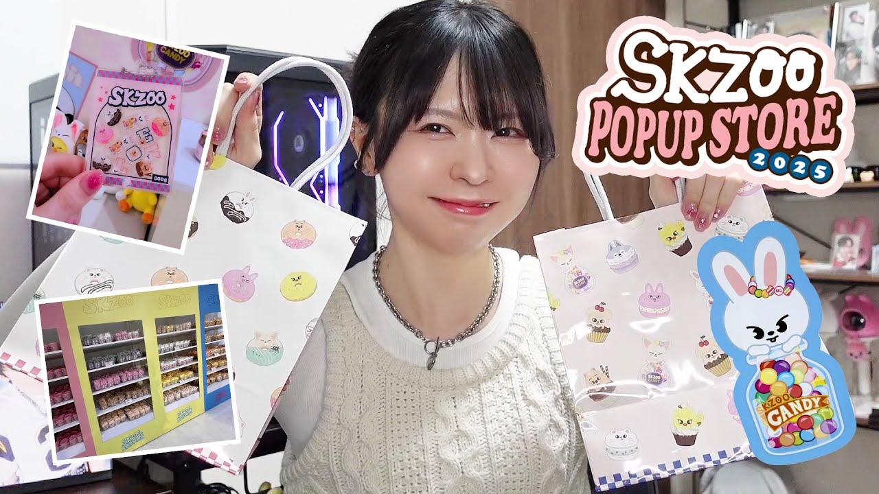 SKZOO POPUP 2025】購入品紹介🍩🍬忖度なし正直レビュー🫣【Stray Kids