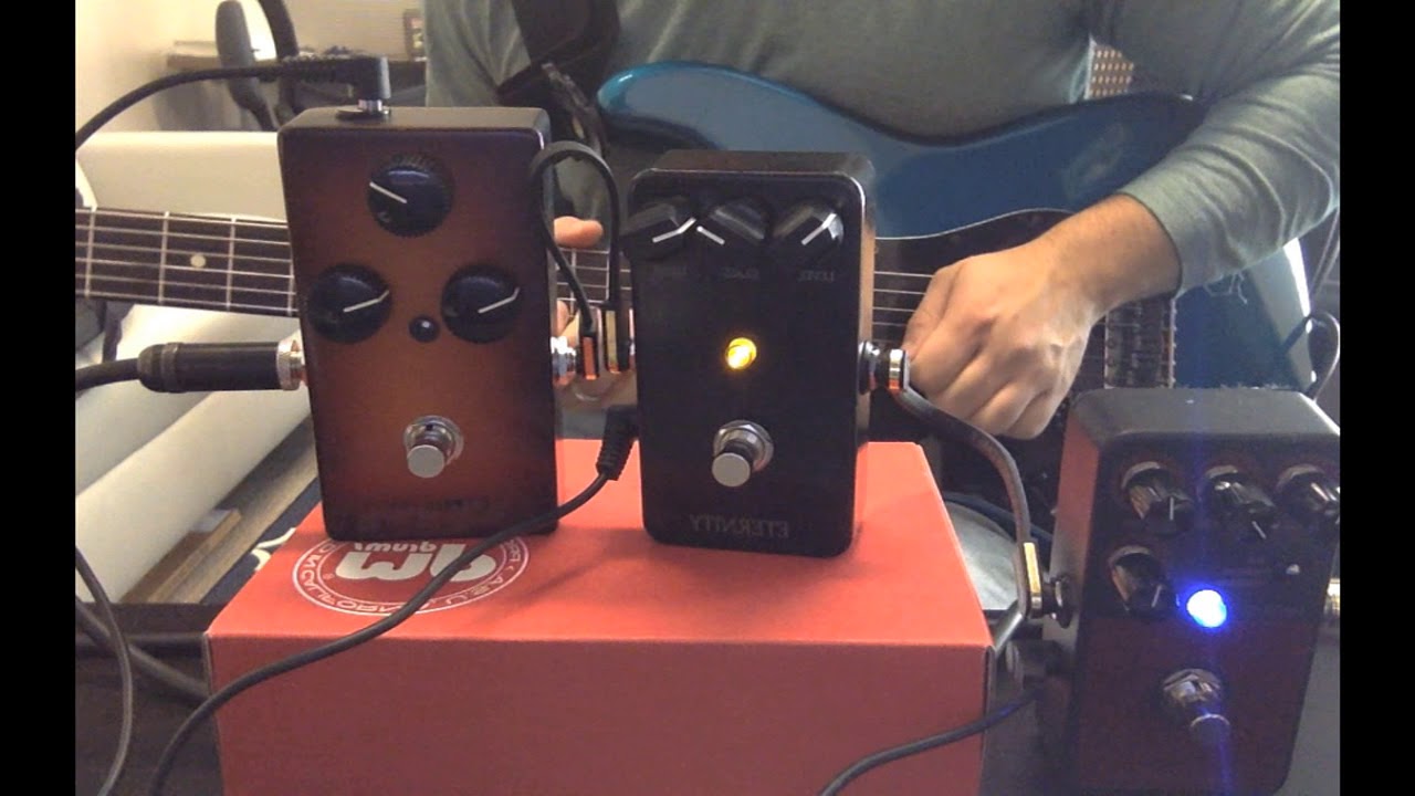 Comparing Lovepedal Eternity Drives - YouTube