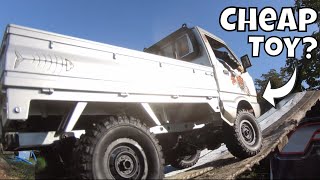 Epic 1/10 Scale 4x4 Suzuki Carry RC Crawler! WPL D12 (D14) Toy Kei
