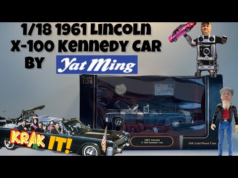 KRAK IT!! Yat Ming Signature Series 1961 Lincoln X-100 Kennedy Car