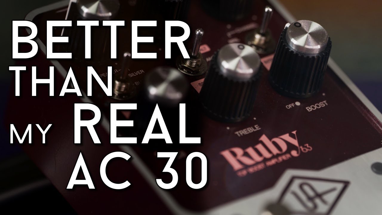 A screaming AC30 sounds insane! UA FX Ruby Review - YouTube