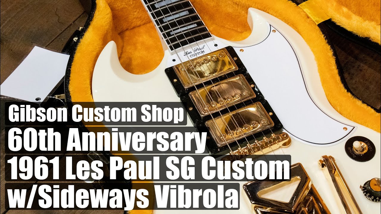 Gibson Custom Shop / 60th Anniversary 1961 Les Paul SG Custom w