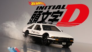Toyota AE86 Initial D Hot Wheels Custom - YouTube