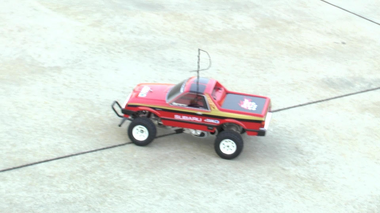 タミヤ スバルブラット メタリックSP 完成状態 TAMIYA SUBARU BRAT