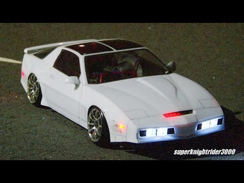 ナイト2000でラジドリ♪ KNIGHT RIDER KITT RC DRIFT! KNIGHT2000