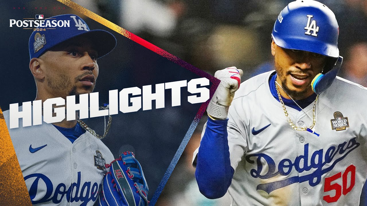 Mookie Betts wins his THIRD RING! 💍💍💍 (2024 Postseason