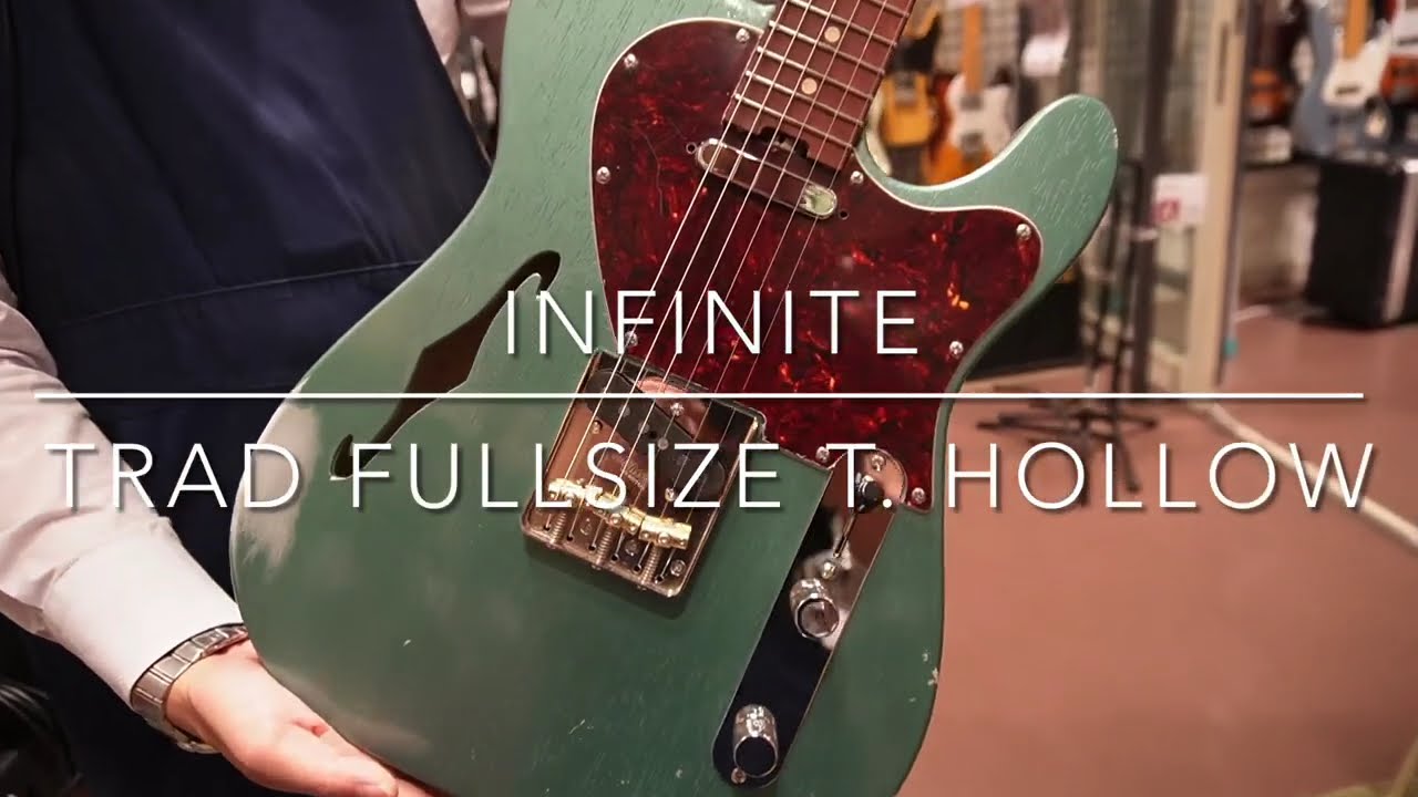 Infinite Trad Fullsize T. Hollow Korina & Jacaranda / Pelham Blue
