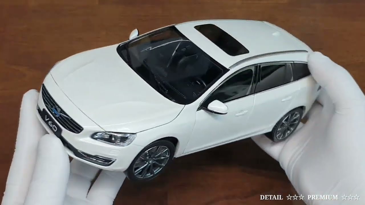 1:18 Diecast model car/ Volvo V60 review [Unboxing] - YouTube