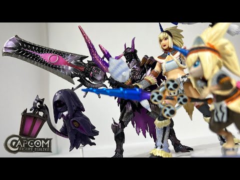 モンハンフィギュア】可動するハンターフィギュアが最高すぎた【CFB