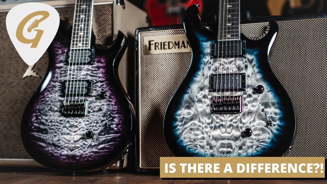 Guitar Talk - Comparing the Old PRS SE Mark Holcomb to the new