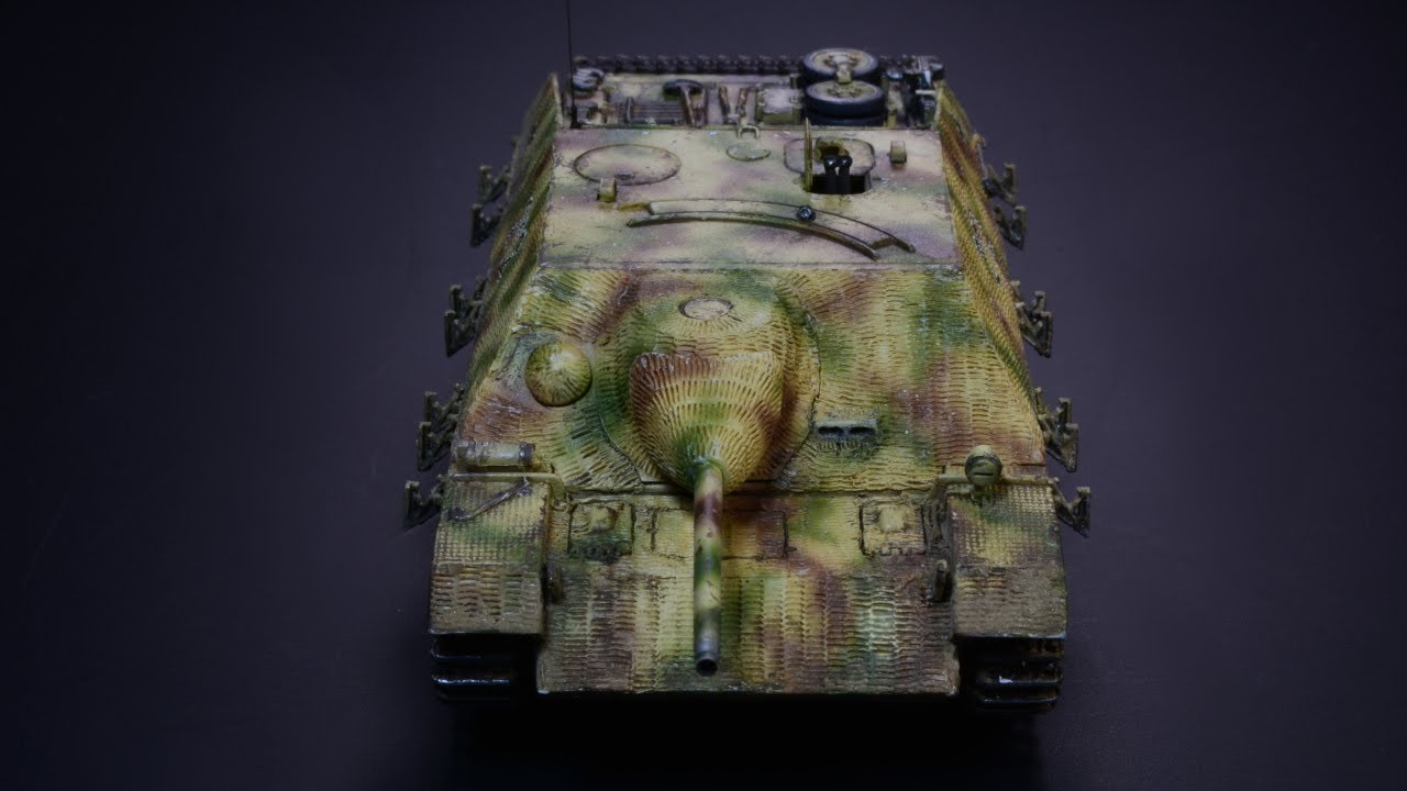 Jagdpanzer IV l/48 with Zimmerit - 1/72 - Dragon - Tank Model